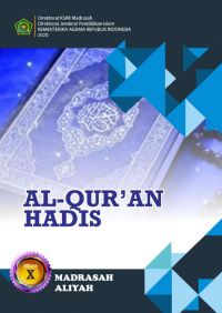 Image of AL QUR'AN HADITS KELAS X (WAJIB)