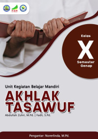 Image of UKBM AKHLAK TASAWUF KELAS X SEMESTER GENAP