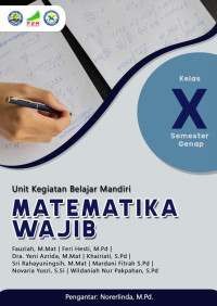 Image of UKBM MATEMATIKA WAJIB KELAS X SEMESTER GENAP